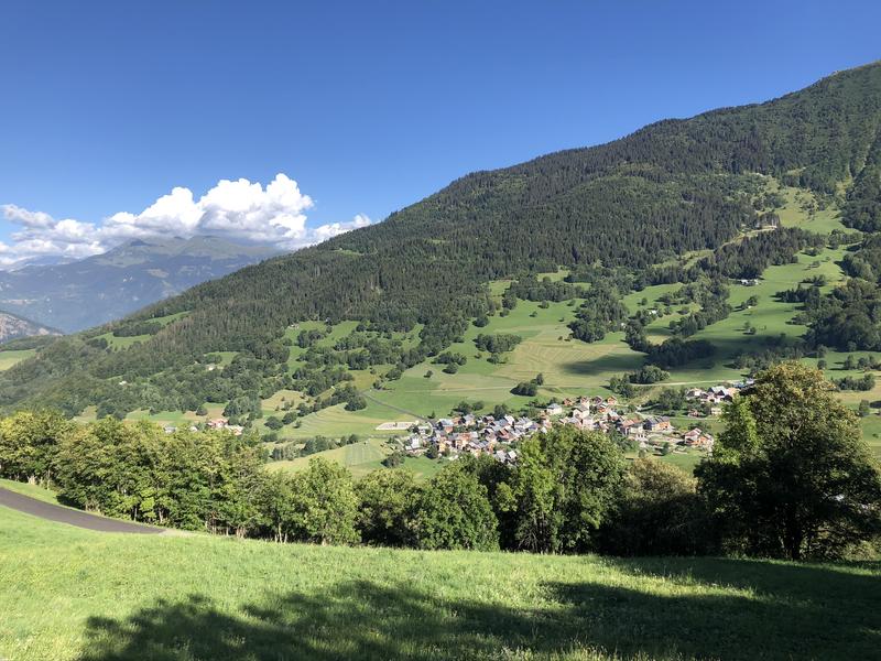 Visite guidée : il était une fois les Avanchers_Les Avanchers-Valmorel - vue panoramique du village des Avanchers Visite guidée : il était une fois les Avanchers_Les Avanchers-Valmorel - vue panoramique du village des Avanchers