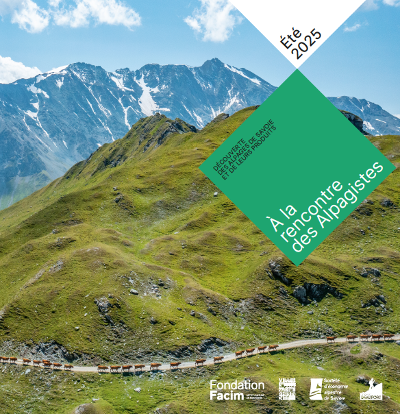 couverture du dépliant A la rencontre des alpagistes 2025_Fondation Facim