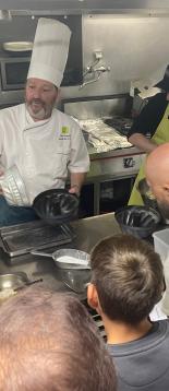 Démonstration culinaire avec le chef Pierre Gagnière