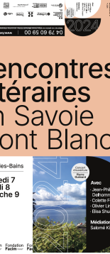 Le programme des Rencontres littéraires de la Fondation Facim, du 7 au 9 juin à Thonon-les-Bains