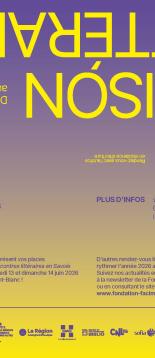 Programme Saison littéraire 2026