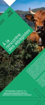 Flyer A la rencontre des alpagistes - été 2026