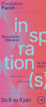 couverture du programme des Rencontres littéraires de la Fondation Facim 2025