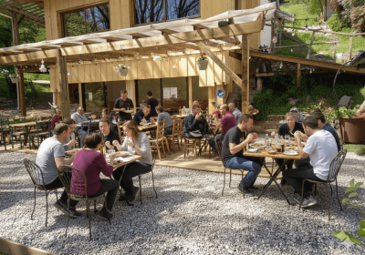 Repas du terroir et Balade gourmande en Savoie_Saint-Alban-d'Hurtières - Repas du terroir et Balade gourmande en Savoie  à Croq' champs