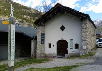 Chemins de l'Histoire Lanslevillard - L'Espace culturel St Roch, point de départ des Chemins de l'Histoire