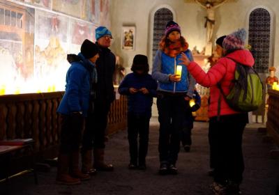 Visite guidée nocturne de Bessans - Visite de la chapelle St Antoine