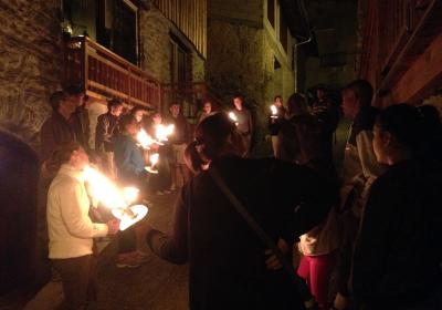 visite nocturne aux flambeaux - St-Martin-de-Belleville : visite nocturne du village aux flambeaux visite nocturne aux flambeaux - St-Martin-de-Belleville : visite nocturne du village aux flambeaux