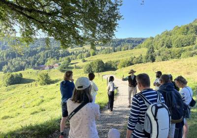 Rencontre à l'alpage de la Cluse : visite guidée_Le Revard - alpage de la Cluse