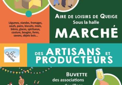 Le marché des artisans et producteurs_Queige