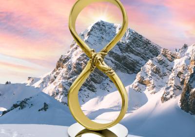 art au sommet courchevel - Courchevel : l'art au sommet, sculpture de Lorenzo Quinn, sommet du Biollay art au sommet courchevel - Courchevel : l'art au sommet, sculpture de Lorenzo Quinn, sommet du Biollay