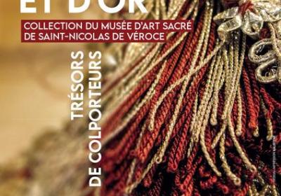 Affiche Exposition De fil, de bois et d'or