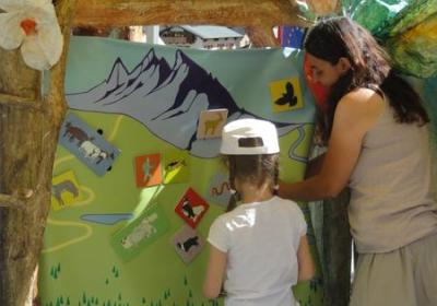 Jeannette la vachette - Atelier enfant_Plagne-Montalbert - Atelier - en extérieur