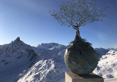 Visite guidée : l'art au sommet à Courchevel, exposition culturelle à ciel ouvert_Courchevel - Visite guidée : l'art au sommet à Courchevel
