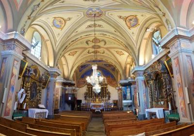 Journées Européennes du Patrimoine - Visite de l'église St Etienne_Val-Cenis - Nef de l'église St Etienne