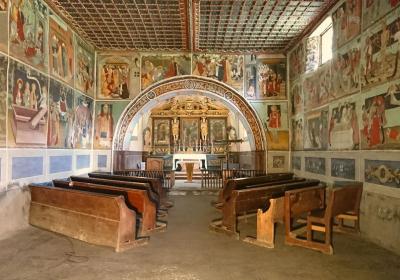 Journées Européennes du Patrimoine - Visite de la Chapelle St Sébastien_Val-Cenis - Intérieur de la chapelle St Sebastien