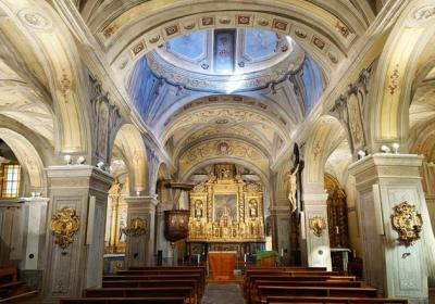 Journées Européennes du patrimoine - Visite de l'église St Michel_Val-Cenis - Intérieur de l'église de St Michel