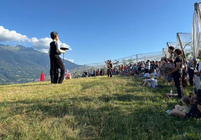 Spectacle "Un appétit de Géants"_Les Menuires - Spectacle Un appétit de Géants