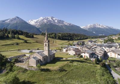 val-cenis-sardieres-eglise-saint-laurent - Eglise Saint-Laurent à Val Cenis Sardières