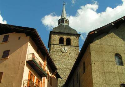Eglise et quartier de Beaufort - Eglise_quartier_Beaufort