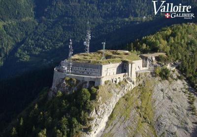 Vue aérienne du fort - Le Fort du Télégraphe
