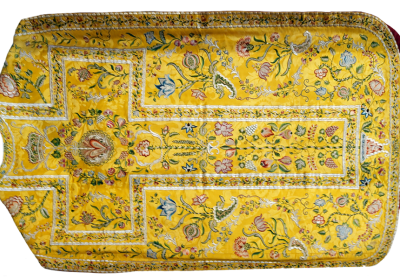 Exposition de la chasuble de la Reine Marie-Christine_Val-Cenis - La chasuble