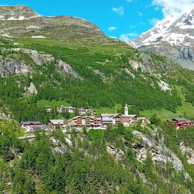 Tignes 1800 - Vue de Tignes 1800