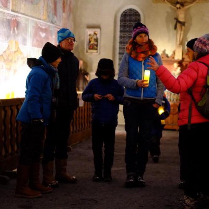 Visite guidée nocturne de Bessans - Visite de la chapelle St Antoine