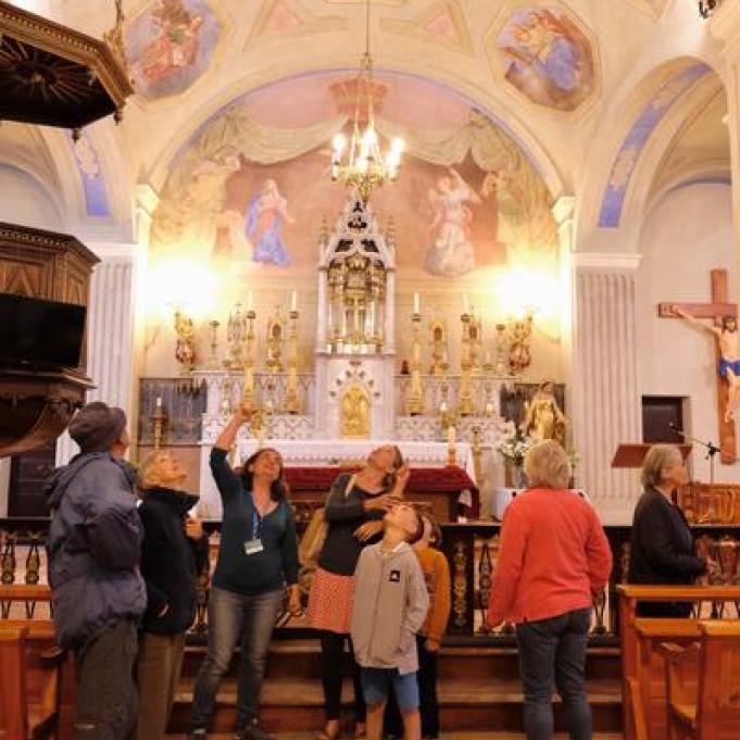 Il était une fois Bessans - Visite de l'église de Bessans