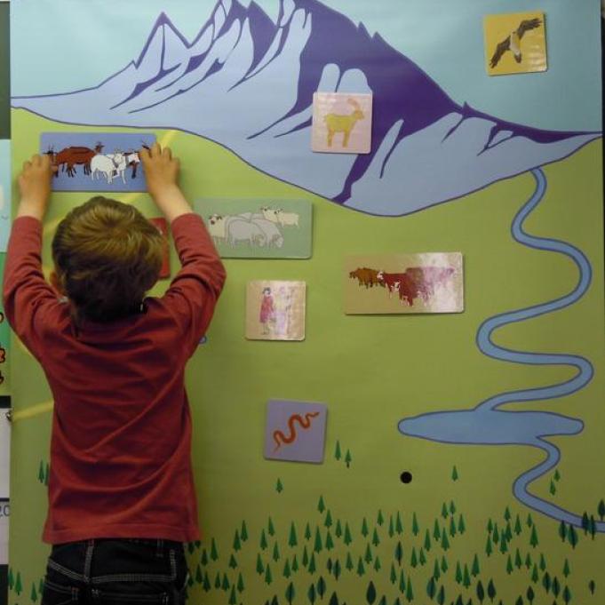 Jeannette la vachette : atelier enfants à la Fête de Valfréjus_Valfréjus - Pays d'art et d'histoire