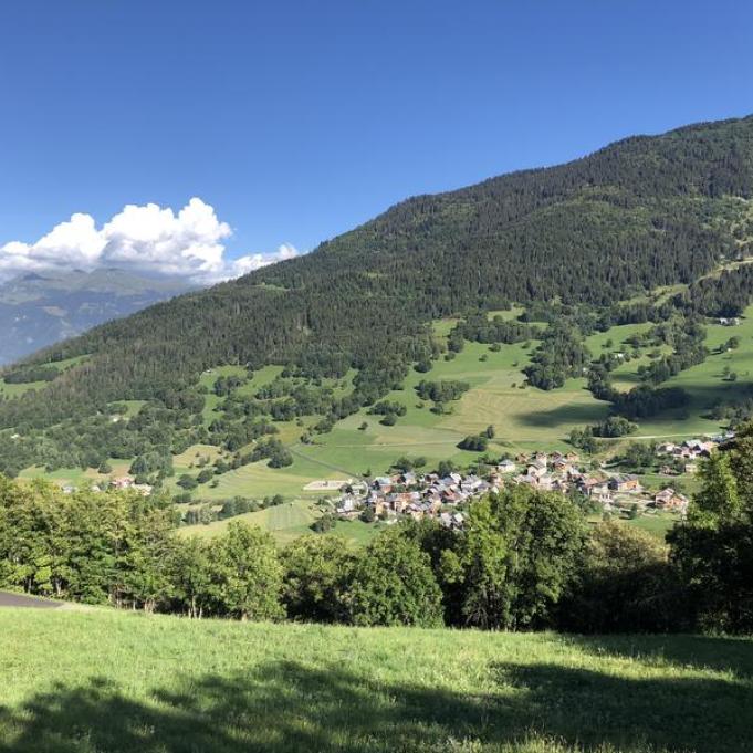 Visite guidée : il était une fois les Avanchers_Les Avanchers-Valmorel - vue panoramique du village des Avanchers