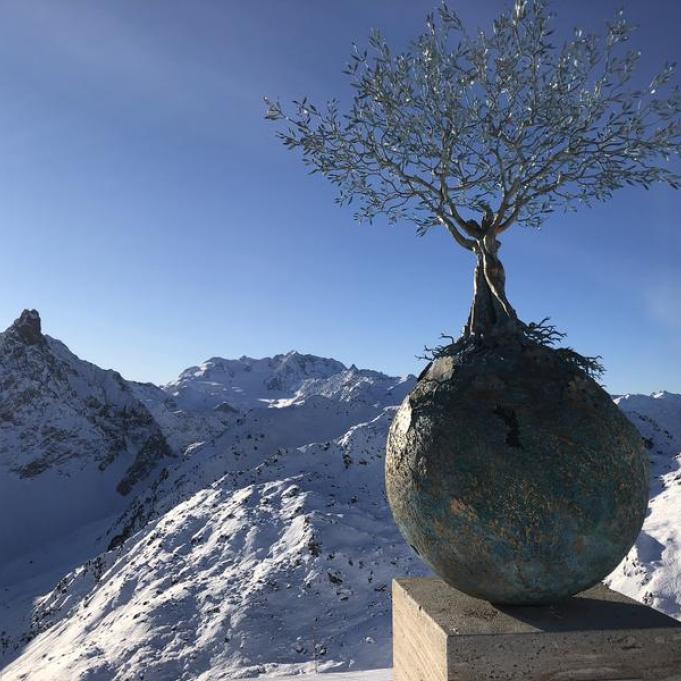 Visite guidée : l'art au sommet à Courchevel, exposition culturelle à ciel ouvert_Courchevel - Visite guidée : l'art au sommet à Courchevel