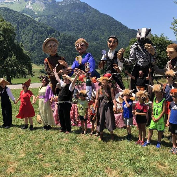 Un appétit de Géants : spectacle gourmand et festif_Val-d'Arc