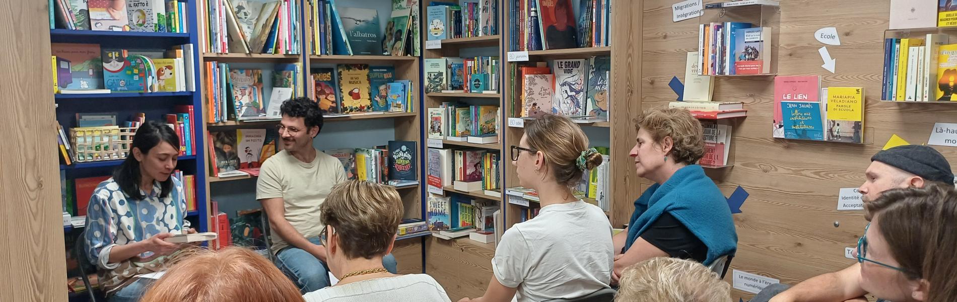 Rencontre littéraire avec Paolo Bellomo