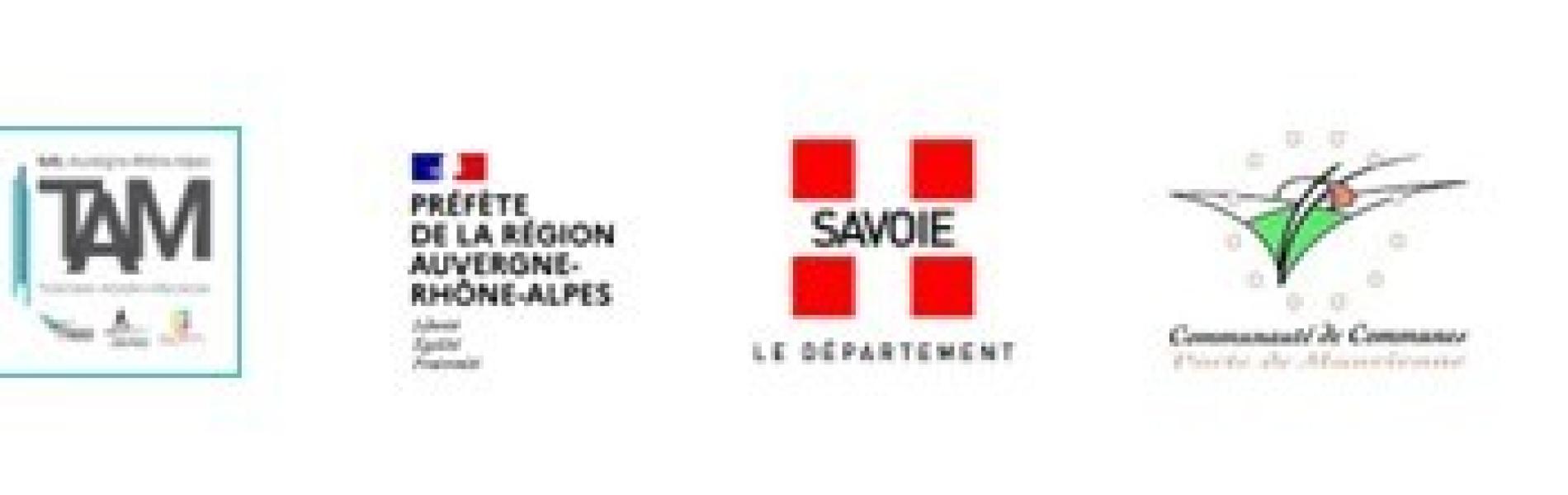 Bande de logos des partenaires du spectacle "Un appétit de Géants" 2026