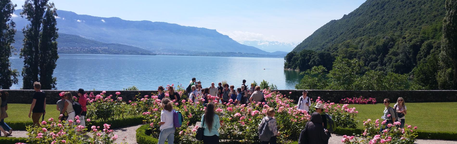 Abbaye d'Hautecombe, lieu de plusieurs éditions des Rencontres littéraires en Savoie Mont Blanc