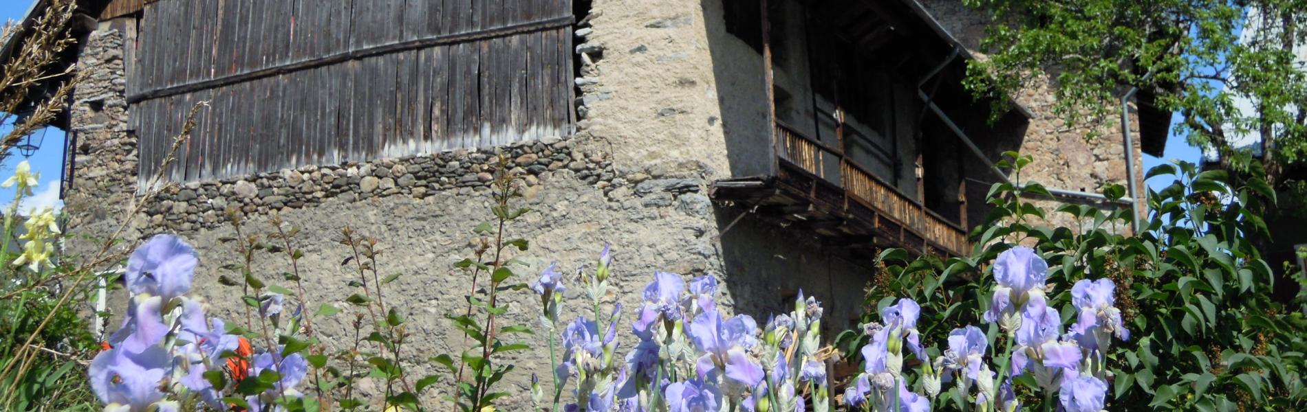 Maurienne, Fontcouverte, chalet en été