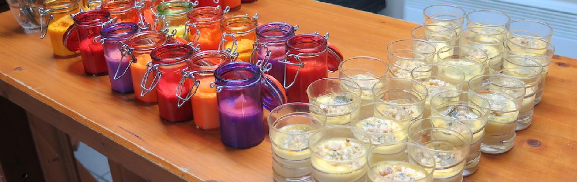 buffet de verrines savoyardes
