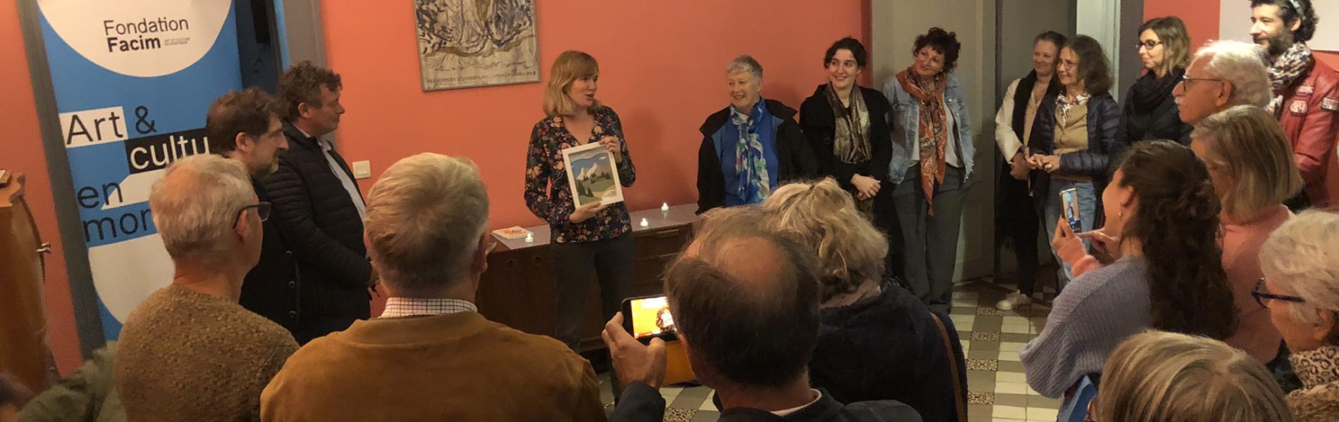 Remise du prix littéraire Paysages écrits par la Fondation Facim, 2024