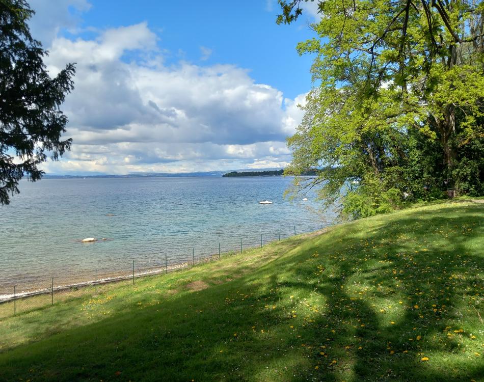 Thonon-les-Bains, vue sur le lac