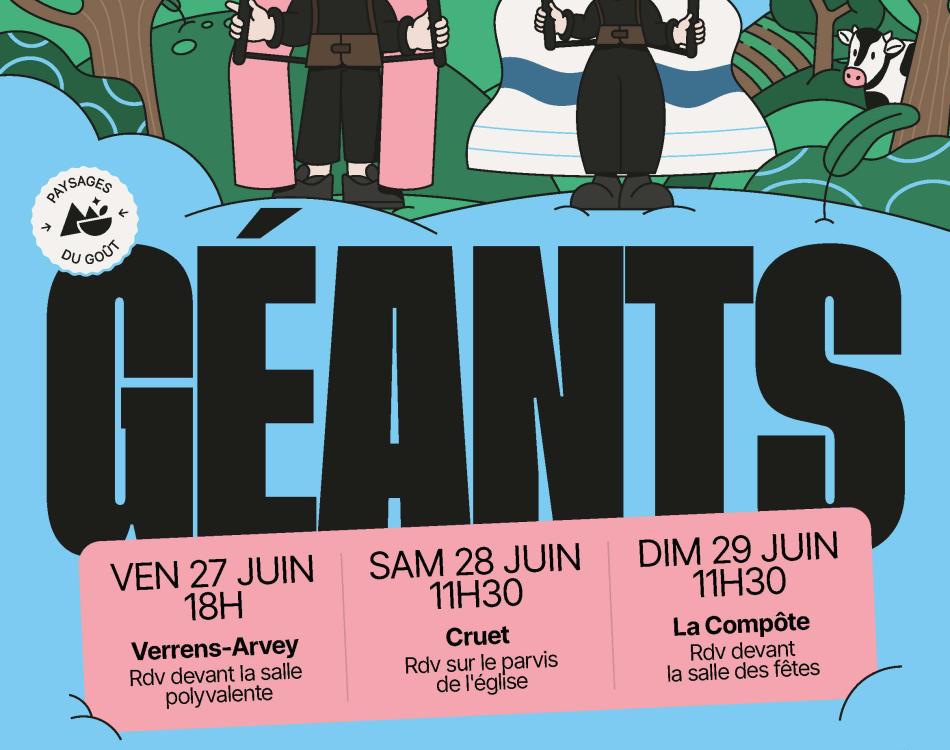 Affiche "Un appétit de Géants"