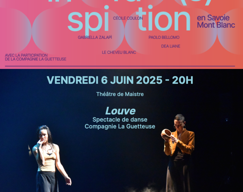 affiche du spectacle La Guetteuse