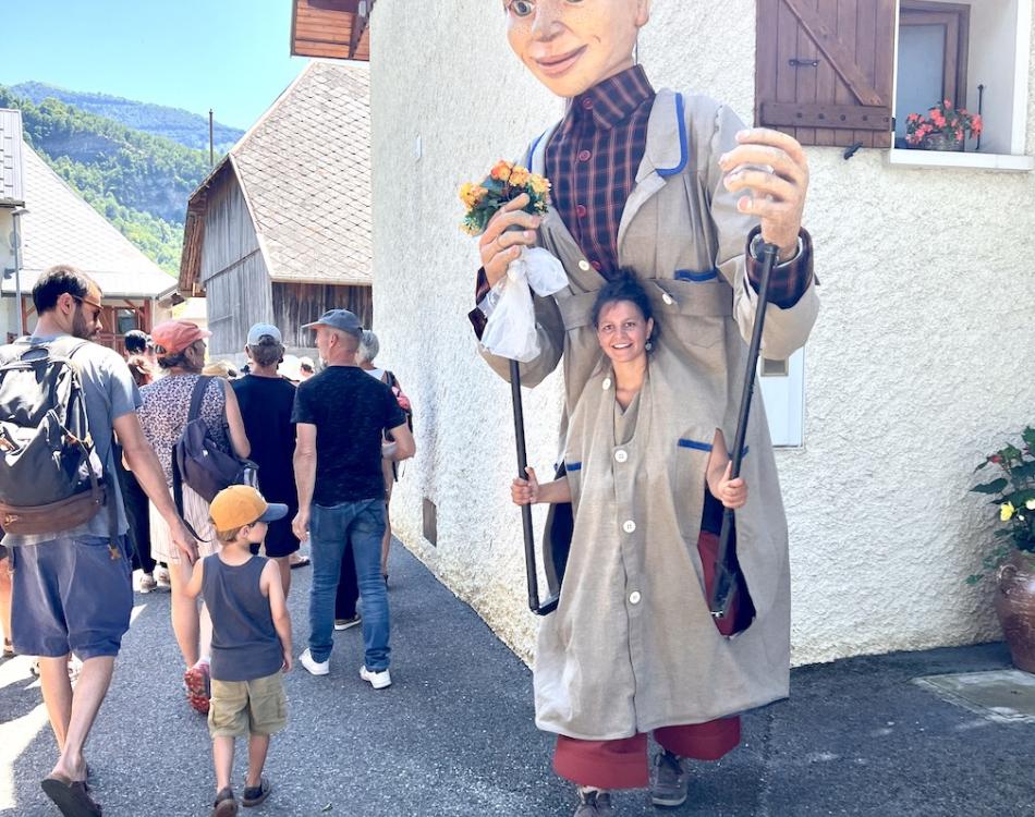 Un appétit de géants avec la Fondation Facim et la compagnie Les Grandes Personnes, La Compôte en Bauges, juin 2025