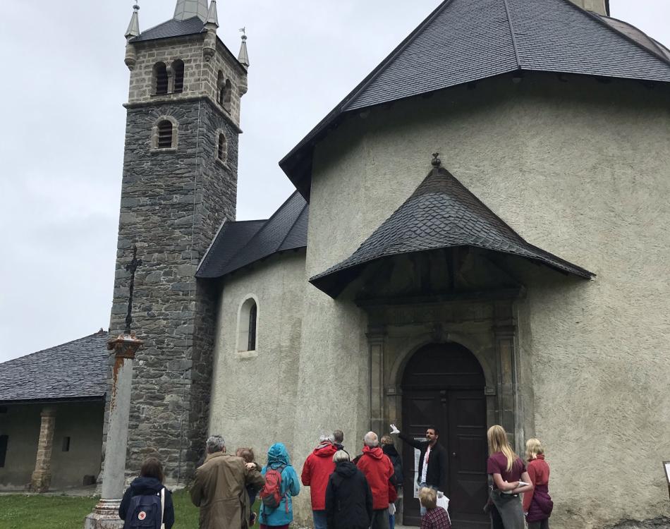 EBA Visite guidée de la chapelle Notre-Dame-de-la-Vie. Escapades baroques dans les Alpes avec la Fondation Facim