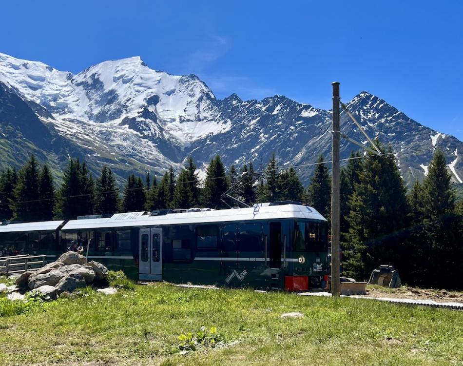 Le tramway du Mont-Blanc