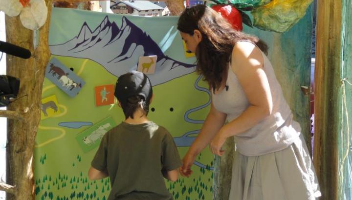Jeannette la Vachette : Atelier jeune public au lac de Plan Dessert_Notre-Dame-de-Bellecombe