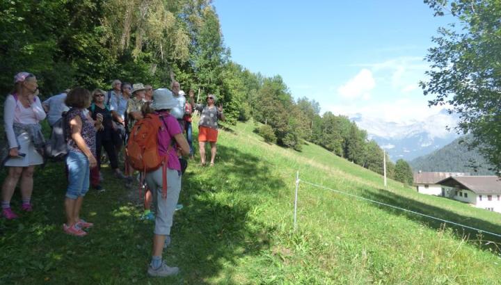 Claire Tronchet Guide du Patrimoine Savoie Mont-Blanc - balade à saint Nicolas