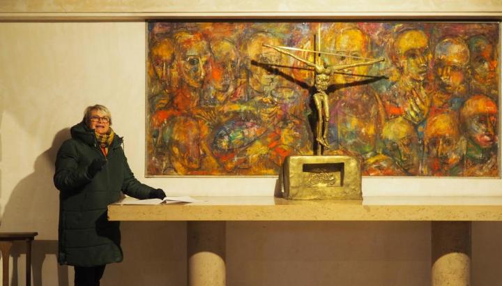 Claire Tronchet Guide du Patrimoine Savoie Mont-Blanc - église du Plateau d'assy