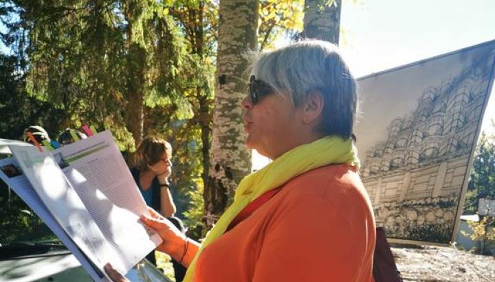 Claire Tronchet Guide du Patrimoine Savoie Mont-Blanc - Visite des sanatoriums