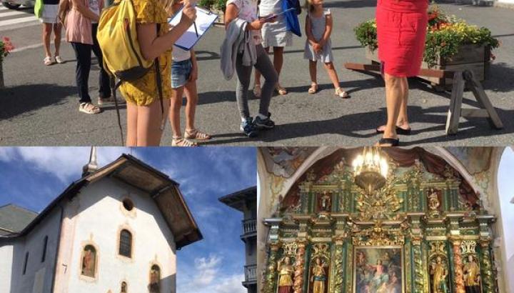 Claire Tronchet Guide du Patrimoine Savoie Mont-Blanc - atelier pour le jeune public
