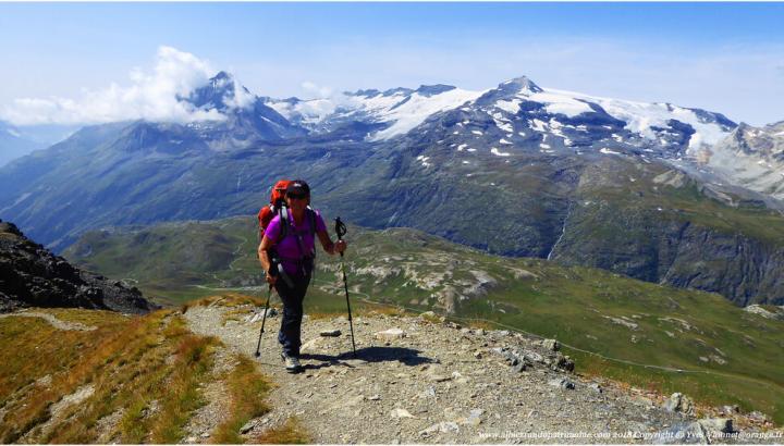 randonnée au pied des Aiguilles d'arves